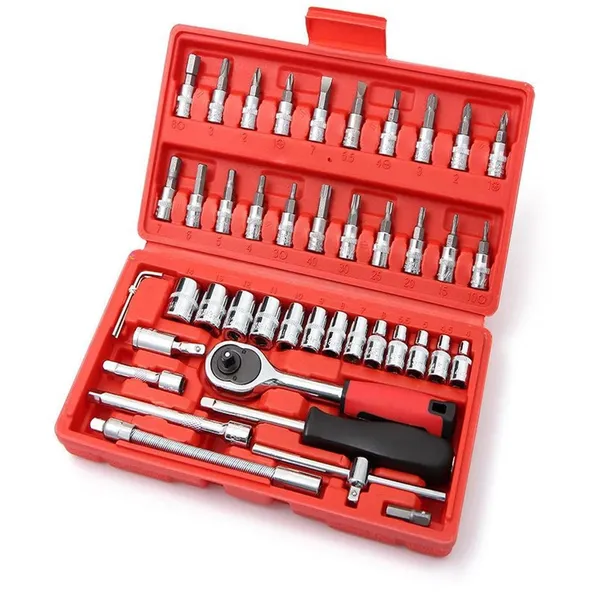 46_In_1_Tool_Kit_With_Screwdriver_Socket_Set_Multi_Purpose_Combination_Hand_Tools_Set_With_Protective_Storage_Case_All_In_One_Repair_Tool_Kit_For_Home_Car_Bike