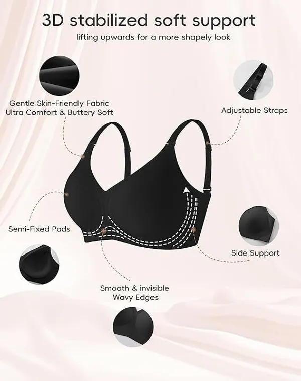 Black_Cotton_Heavily_Padded_Lift_Bra_For_Women