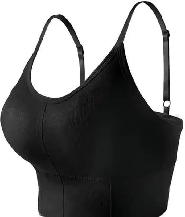 Black_Cotton_Blend_Full_Coverage_Non_Padded_Bra_For_Women