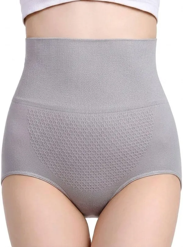 Grey_Cotton_Blend_Shapewear_For_Women