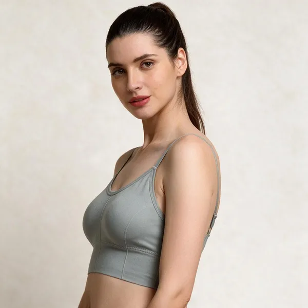 Grey_Cotton_Blend_Non-Padded_Full_Coverage_Bra_For_Women