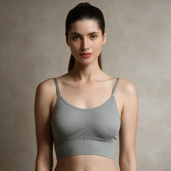 Grey_Cotton_Padded_Sports_Bra_For_Women