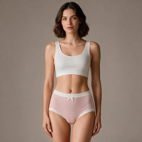 Pink_Ice_Silk_Seamless_Mid-Waist_Briefs_For_Women