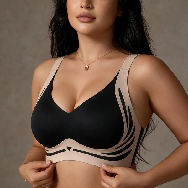 Black_Nylon_Seamless_Wireless_Bra_For_Women