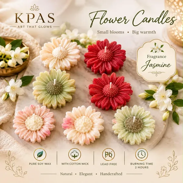 Soy_Wax_Floral_Flower_floating_daisy_Candles
