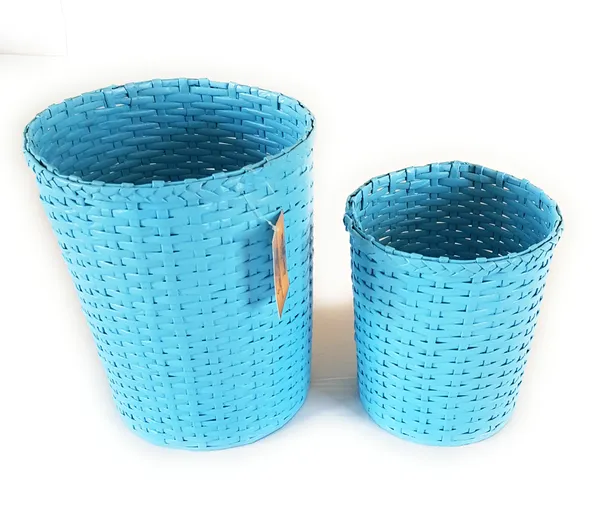 Paperus,_Set_of_Big_&_Small_Dustbin_for_Home,_Waste_Basket_11_&_8_Inch_Tall