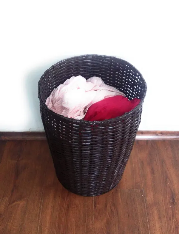 Sonas_Creation_PAPERUS_35_Liter_Dark_Brown_Laundry_Basket,_Hamper,_Toys_Storage_Basket,_17_Inches_Tall,_Eco-Friendly,_Handmade,_of_Paper_Ropes