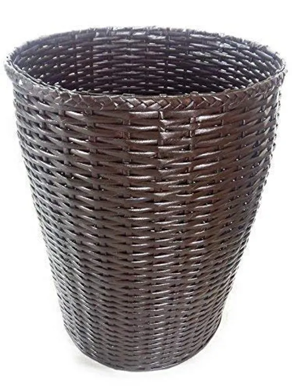 Sonas_Creation_PAPERUS_35_Liter_Dark_Brown_Laundry_Basket,_Hamper,_Toys_Storage_Basket,_17_Inches_Tall,_Eco-Friendly,_Handmade,_of_Paper_Ropes