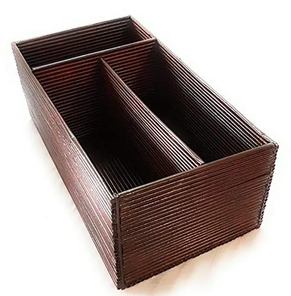 Sonas_Creation_PAPERUS_Multipurpose_Organizer_Basket,_Handmade_of_Paper_Ropes:_Size_:_Large,_Colour_:_Brown