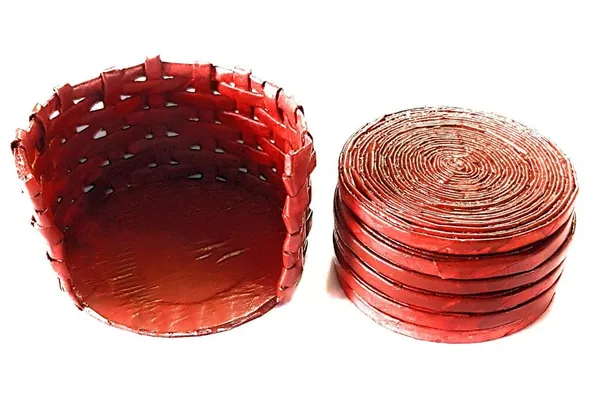 Sonas_Creation_Paperus,_Light_Brown,_Set_of_6_Round_Coasters,_Coasters_for_Dining_Table,_Glass_&_Cups,_4_Inch_Diameter,_Eco_Friendly,_Handmade,_of_Paper_Ropes