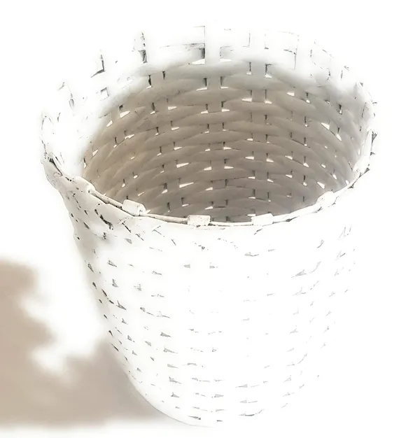 Sonas_Creation,_VERY_SMALL_Dustbin_for_Table_Top,_TINY_Basket,_6_Inch_Tall