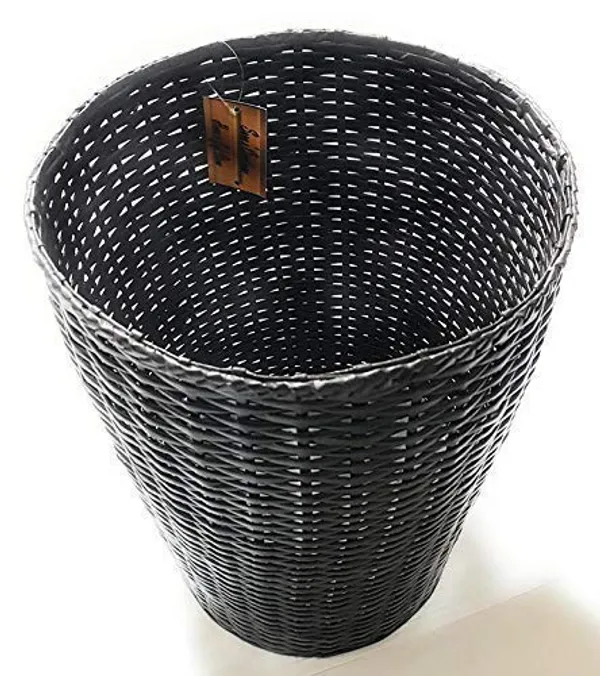 Sonas_Creation_Paperus_Dark_Brown_Large_Laundry_Basket,_Hamper,_Toys_Storage_Basket_with_Lid,_35_Liters,_17_Inches_Tall,_Eco-_Friendly,_Handmade,_of_Paper_Ropes