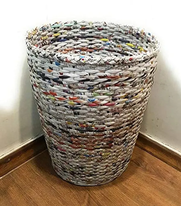 Sonas_Creation_Paperus,_Laundry_Basket,_Hamper,_Toys_Storage_Basket,_Natural_35_Liters,_17_Inch_or_43_CMs_Tall_(Eco-Friendly,_Handmade_of_Paper_Ropes)