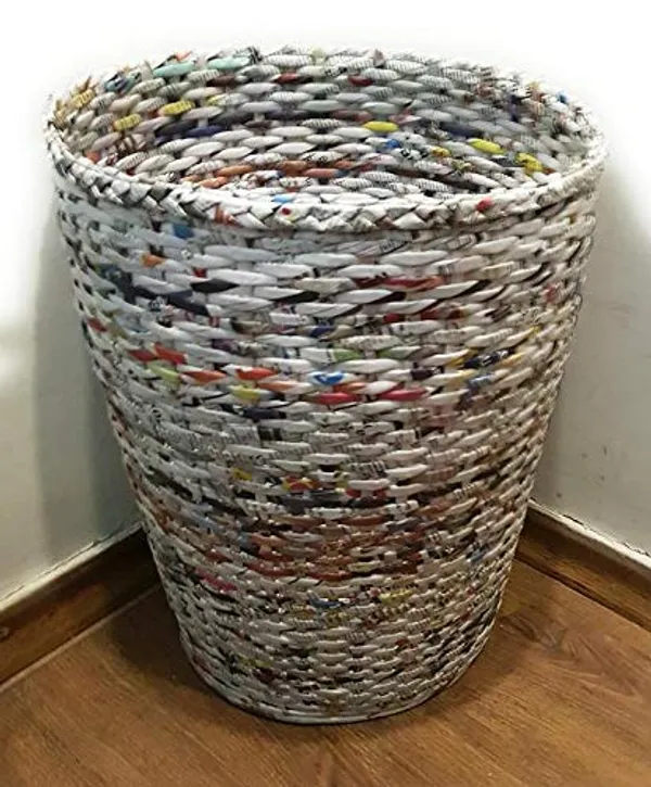 Sonas_Creation_Paperus,_Large,_Natural,_Laundry_Basket_with_Lid,_Hamper,_Toys_Storage_Basket_with_Cover,_35_Liters,_17_Inches_Tall,_Eco_Friendly,_Handmade,_of_Paper_Ropes