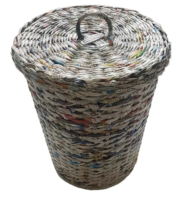 Sonas_Creation_Paperus,_Large,_Natural,_Laundry_Basket_with_Lid,_Hamper,_Toys_Storage_Basket_with_Cover,_35_Liters,_17_Inches_Tall,_Eco_Friendly,_Handmade,_of_Paper_Ropes