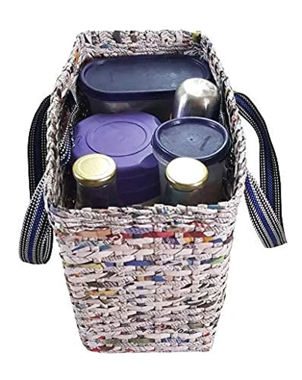 Paperus_Sonas_Creation,_Large_Natural_Carry_Bag,_Picnic_Basket,_Lunch_Bag_for_Office,_Tiffin_Basket,_Handbag,_Eco-Friendly,_Handmade,_of_Paper_Ropes_Size_in_Inches_H_11_X_L_14_X_B_7