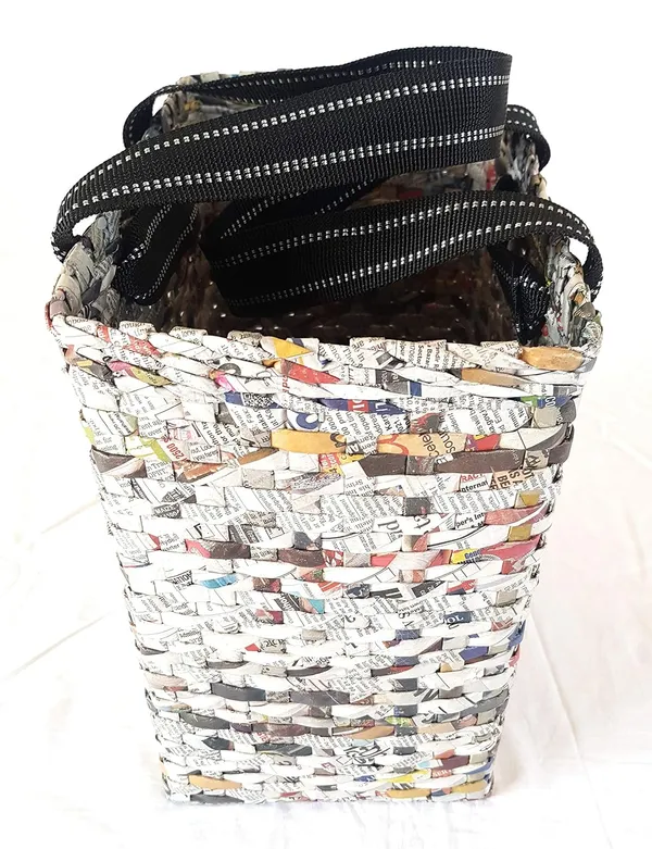Paperus_Sonas_Creation,_Large_Lunch_Bag_for_Office,_Tiffin_Basket,_Picnic_Basket,_Natural,_Eco-Friendly,_Handmade,_of_Paper_Ropes,_7-inch_Wide_at_Base,_12_Inch_Length_&_11_Inch_Height