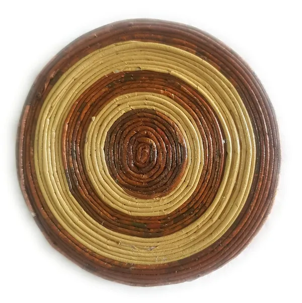 Sonas_Creation_Paperus,_Brown_&_Beige,_Set_of_6_Round_Coasters,_Coasters_for_Dining_Table,_Glass_&_Cups,_4_Inch_Diameter,_Eco_Friendly,_Handmade,_of_Paper_Ropes