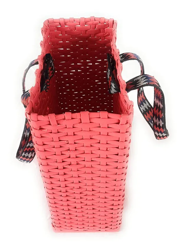 Sonas_Creation_PAPERUS_Unisex_Customizable_Peach_Carry_Bag_Shopping_Bag_Handbag_for_Carrying_Lunchbox_Tiffin_Water_Bottles_Eco-Friendly_Handmade_of_Paper_Ropes_Size_in_Inches_H_11_X_10_L_&_5_wide_base