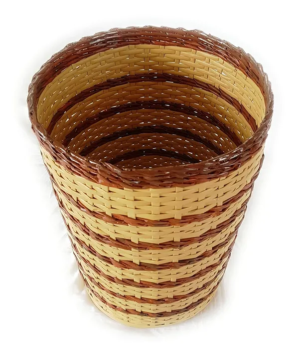 Sonas_Creation_Paperus,_Laundry_Basket,_Hamper,_Toys_Storage_Basket,_(Brown_&_Beige)_35_Liters,_17_Inch_or_43_CMs_Tall,_Eco_Friendly,_Handmade_of_Paper_Ropes