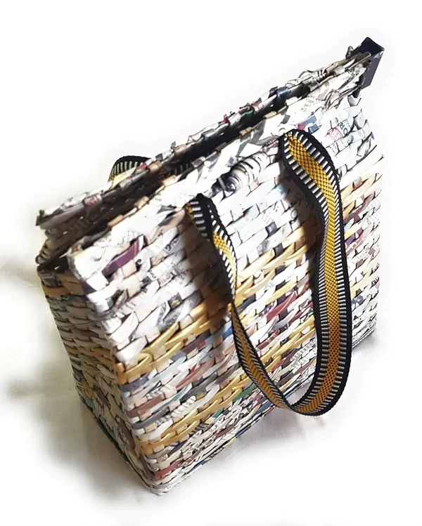Sonas_Creation_Paperus_Unisex_Small_Natural_With_Golden_Stripes_Carry_Bag_Shopping_Bag_Handbag_for_Lunchbox_Tiffin_Bag_Water_Bottles_Eco-Friendly_Handmade_of_Paper_Ropes_Size_in_Inches_H11XL10XB5