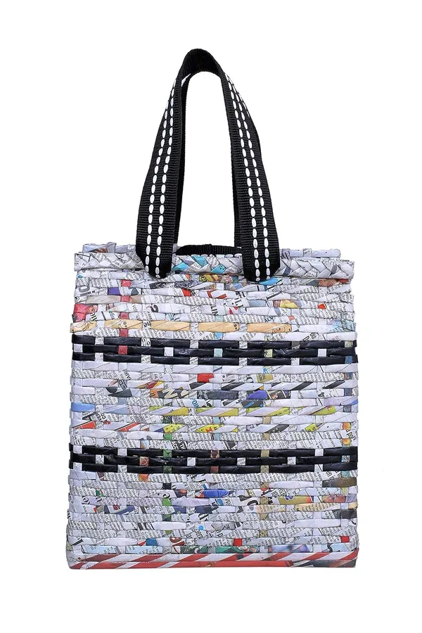 Sonas_Creation_PAPERUS_Unisex_Customizable_Natural_with_Black_Stripes_Carry_Shopping_Hand_Bag_for_Lunchbox_Tiffin_Water_Bottles_Eco-Friendly_Handmade_of_Paper_Ropes_Size_in_Inches_H_11_X_L_10_X_B_5