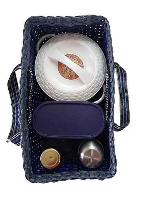 Paperus_Sonas_Creation,_Unisex,_Blue_&_Grey,_Large_Lunch_Bag_for_Office,_Tiffin_Basket,_Picnic_Basket,_Shopping_Bag,_Handbag,_Eco-Friendly,_Handmade_of_Paper_Ropes_Size_in_Inches_Ht.11_X_Lth14_X_B7