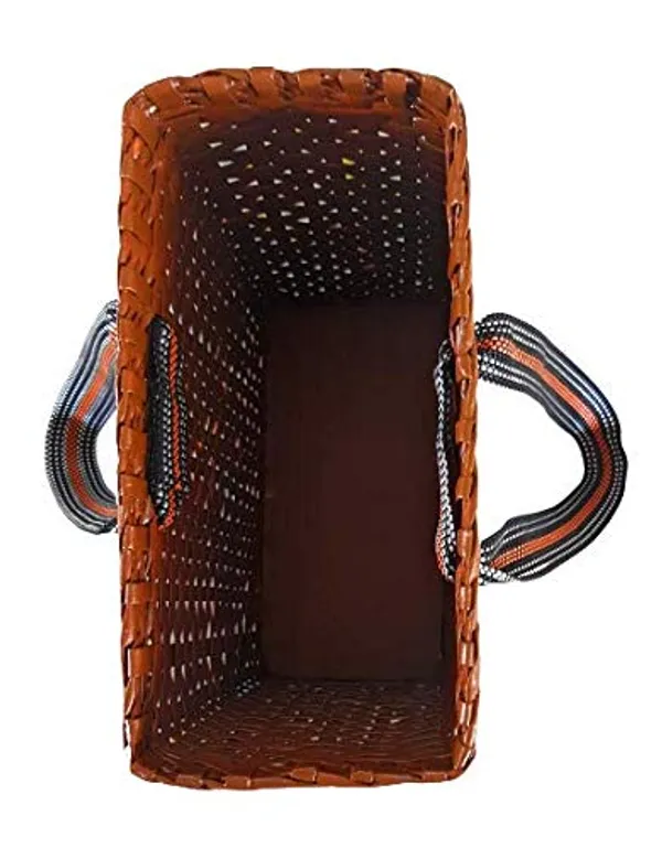 Sonas_Creation_Paperus,_Small,_Unisex,_Brown,_Lunch_Bag,_Carry_Bag,_Shopping_Bag,_Handbag_for_Lunchbox,_Tiffin,_Water_Bottles,_Eco-Friendly,_Handmade,_of_Paper_Ropes_Size_in_Inch_Height_11,_L_10,_B_5