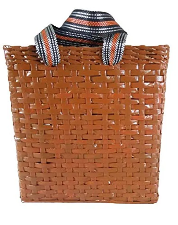 Sonas_Creation_Paperus,_Small,_Unisex,_Brown,_Lunch_Bag,_Carry_Bag,_Shopping_Bag,_Handbag_for_Lunchbox,_Tiffin,_Water_Bottles,_Eco-Friendly,_Handmade,_of_Paper_Ropes_Size_in_Inch_Height_11,_L_10,_B_5