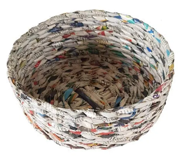 Sonas_Creation_Paperus,_Natural_Round_Storage_Basket,_Shelf_Basket,_Vegetables._Fruit_Basket,_Tray,_Sagan,_Bowl,_Accessories,_9.5_Inch_Diameter_3.5_Inch_Height_Eco-friendly,_Handmade,_of_Paper_Ropes