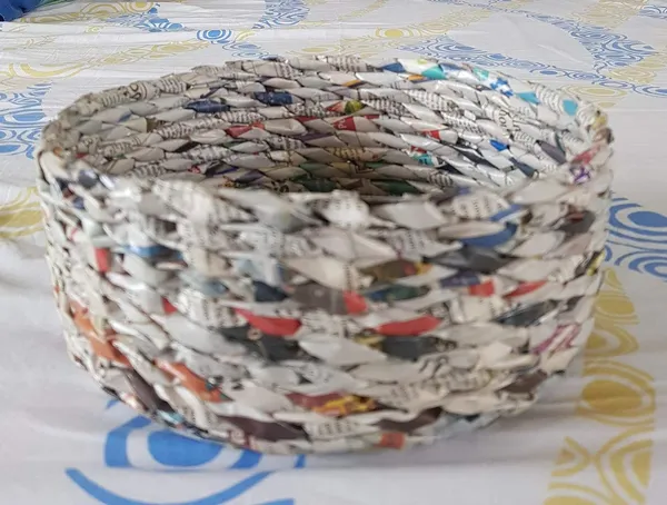 Sonas_Creation_Paperus,_Natural_Round_Storage_Basket,_Shelf_Basket,_Vegetables._Fruit_Basket,_Tray,_Sagan,_Bowl,_Accessories,_9.5_Inch_Diameter_3.5_Inch_Height_Eco-friendly,_Handmade,_of_Paper_Ropes