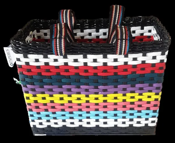 Sonas_Creation_Paperus,_Large,_Multicolor,_Lunch_Bag,_Picnic_Basket,_Carry_Bag,_Tiffin_Basket_for_Office,_Eco-Friendly,_Handmade,_of_Paper_Ropes_11_in_Tall_14_in_Length_7_in_Wide_Base
