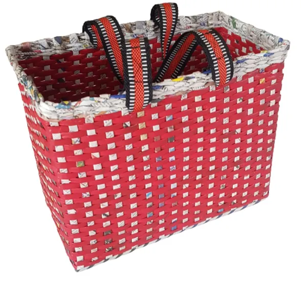 Sonas_Creation_Paperus,_Large,_Red,_Picnic_Basket,_Lunch_Bag_for_Office,_Shopping_Bag,_Big_Tiffin_Basket,_Carry_Bag,_Eco-Friendly,_Handmade,_of_Paper_Ropes_11_in_Tall_14_in_Length_7_in_Wide_Base