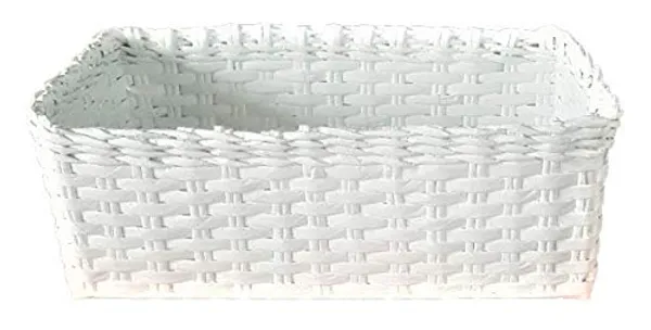Sonas_Creation_Paperus,_White,_Premium_Storage_Basket_for_Cosmetics_&_Accessories,_Organizer_for_Washrooms,_Kitchens,_Wardrobes,_5.5_H_X_7_W_X_14_L_in_Inches_Eco-friendly,_Handmade,_of_Paper_Ropes
