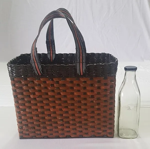 Paperus_Sonas_Creation_Light_&_Dark_Brown,_Carry_Bag,_Picnic_Basket,_Lunch_Bag,_Tiffin_Basket,_Shopping_Bag,_Eco-Friendly,_Handmade,_of_Paper_Ropes_Large_Size_in_Inch_H_11_X_L_14_X_W_7