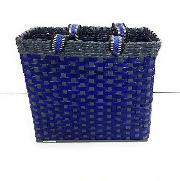 _Paperus,_Medium,_Blue_Grey_Lunch_Bag,_Picnic_Basket,_Carry_Bag,_Handbag,_Tiffin_Basket_for_Office;_Rectangular,_Eco-Friendly,_Handmade,_of_Paper_Ropes,_in_Inch_11_H,_12_L,_6_Wide_Base