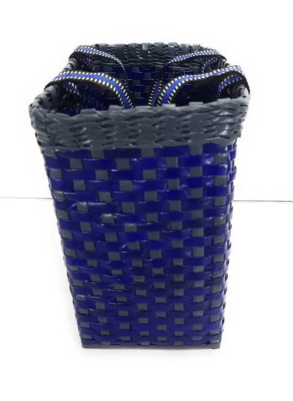_Paperus,_Medium,_Blue_Grey_Lunch_Bag,_Picnic_Basket,_Carry_Bag,_Handbag,_Tiffin_Basket_for_Office;_Rectangular,_Eco-Friendly,_Handmade,_of_Paper_Ropes,_in_Inch_11_H,_12_L,_6_Wide_Base