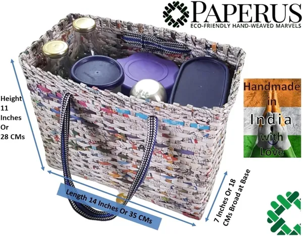 Sonas_Creation_Paperus,_Small,_Natural_Carry_Bag,_Shopping_Bag,_Handbag,_Tiffin_Basket,_Lunch_Bag_for_Office,_Rectangular,_Eco-Friendly,_Handmade_of_Paper_Ropes,_in_Inch_11_H,_10_L,_5_Wide_Base