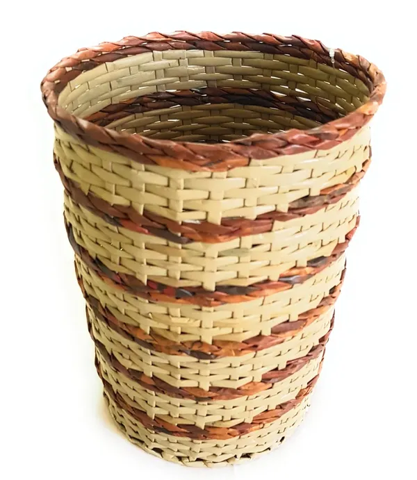Paperus,_Set_of_Big_&_Small_Dustbin_for_Home,_Waste_Basket_11_&_8_Inch_Tall