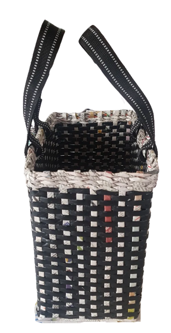 Sonas_Creation_Paperus,_Large,_Lunch_Bag,_Picnic_Basket,_Carry_Bag,_Handbag,_Tiffin_Basket_for_Office,_Rectangular,_Eco-Friendly,_Handmade,_of_Paper_Ropes,_in_Inch_11_H,_14_L,_7_Wide_Base_Black
