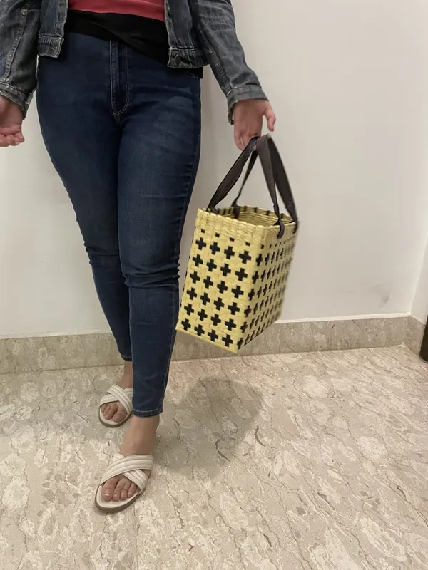 Sonas_Creation_Handwoven_Basket_Lunch_Tote_for_Office,_Medium_Size_with_Double_Top_Handles