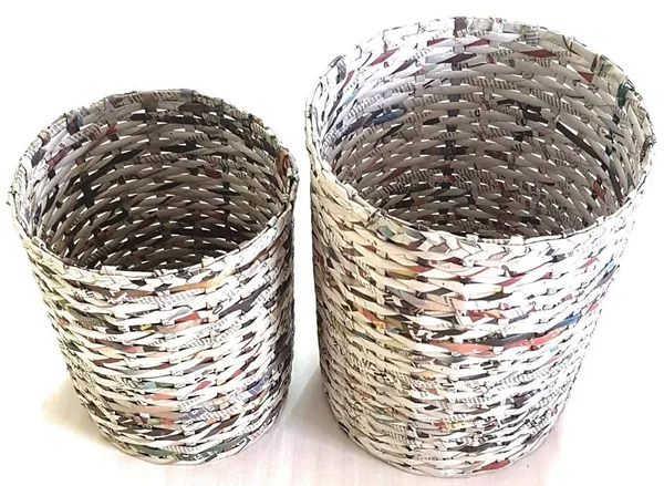 Sonas_Creation_Set_of_Big_&_Small_Dustbin_for_Home_Bedroom_11_&_8_Inch_Tall