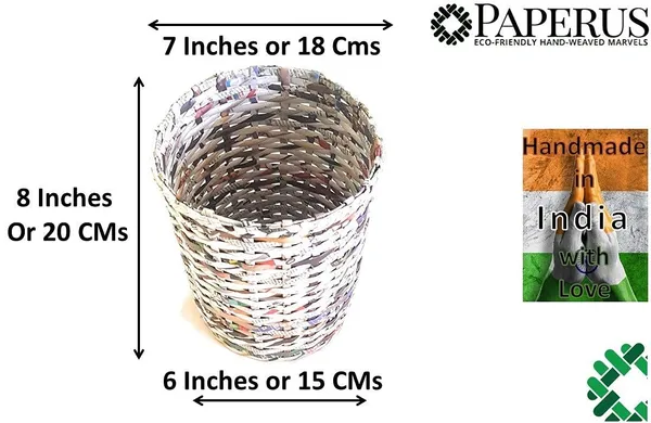 Sonas_Creation,_SMALL_Dustbin_for_Bedroom,_Waste_Basket_for_Home_8_Inc_Tall