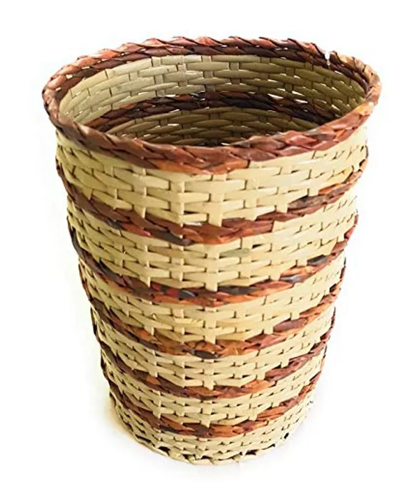 Sonas_Creation,_Big_Dustbin_for_Bedroom,_Waste_Basket_for_Home_11_Inch_Tall
