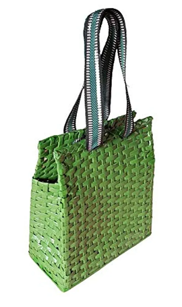 Sonas_Creation_Women's_Eco_Friendly_&_Handmade_of_Paper_Ropes_PAPERUS_Medium_Satchel_(Green)