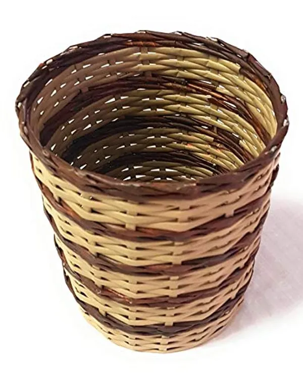 Sonas_Creation,_SMALL_Dustbin_for_Bedroom,_Waste_Basket_for_Home_8_Inc_Tall
