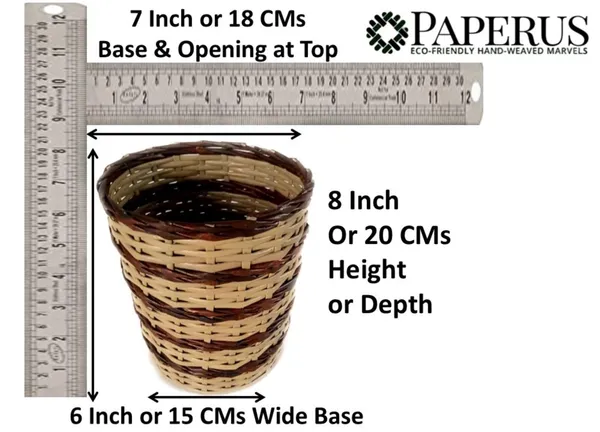 Sonas_Creation,_SMALL_Dustbin_for_Bedroom,_Waste_Basket_for_Home_8_Inc_Tall