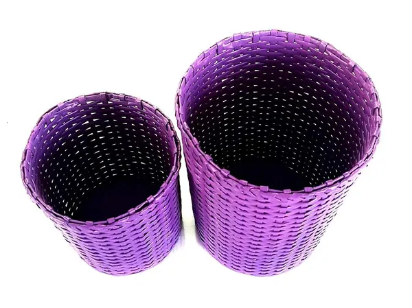 Sonas_Creation_Set_of_Big_&_Small_Dustbin_for_Home_Bedroom_11_&_8_Inch_Tall