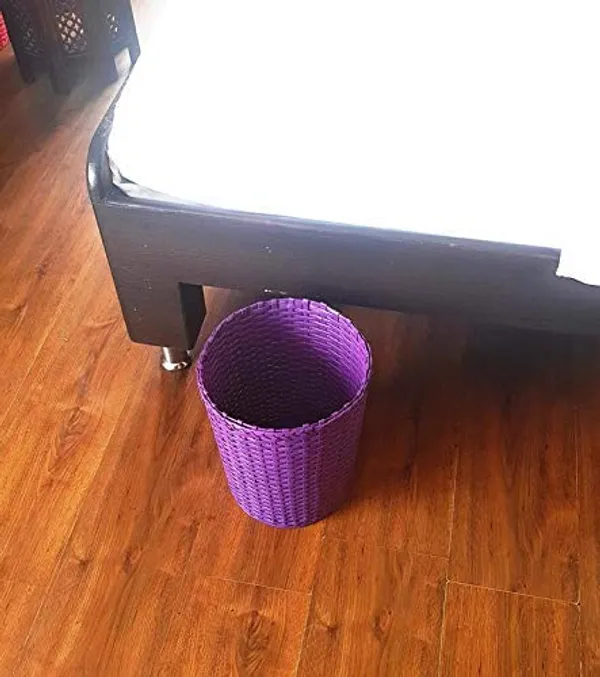 Sonas_Creation,_Big_Dustbin_for_Bedroom,_Waste_Basket_for_Home_11_Inch_Tall