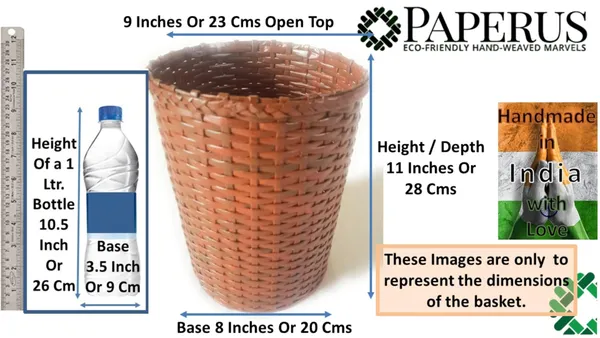 Sonas_Creation,_Big_Dustbin_for_Bedroom,_Waste_Basket_for_Home_11_Inch_Tall